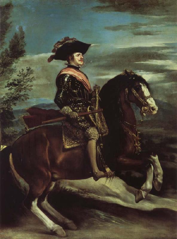 VELAZQUEZ, Diego Rodriguez de Silva y Horseman picture Philipps IV